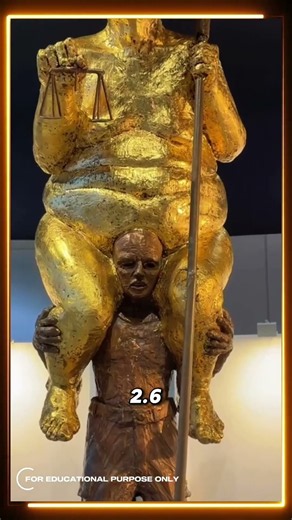 A Giant Golden Trump Statue Appears in the European Parliament! 😳🇺🇸✨