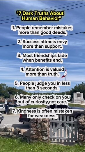 81K views · 807 reactions | 7 Dark truths about human behavior #realtalk #lifestyle #lifelessons #humanbehavior #viralpost2025シ #reelsviralシfb #fbpost #reelsviralシfb | Maribel Victoriano | Facebook