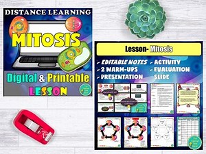 Mitosis Cell Biology Unit Lesson | Teaching Resources