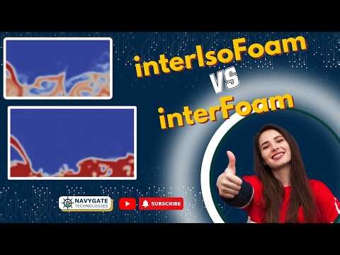 interIsoFoam vs interFoam: Which Captures Interface Better? | OpenFOAM Tutorial