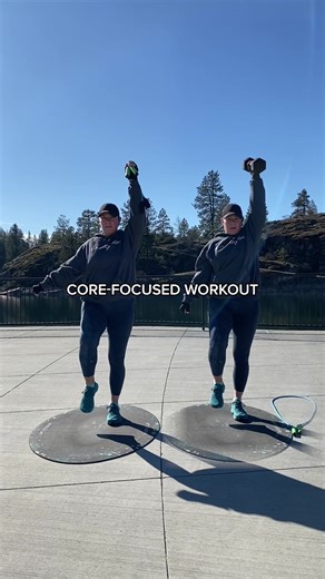 Ready to level up? Try this Core-focused workout 💪⁠ ⁠ ⏱ 40 seconds work x 20 seconds rest⁠ Repeat 2 - 3 times, resting 1 minute between rounds⁠ ⁠ Advanced⁠: 3/4 LB rope or rope of choice 1 medium-weight dumbbell⁠ ⁠ Modified⁠: 3/4 LB Ropeless or Ropeless of choice⁠ #Crossropeworkout #coreworkout