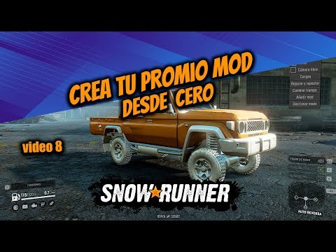 SnowRunner Modding #8: Cómo crear Ruedas Personalizadas (Blender a XML)