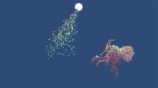 2D Pixel To Particle Atomization [Unity VFXGraph] by Gheedu