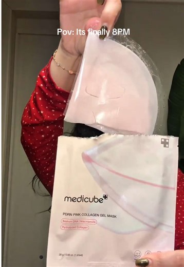 @메디큐브 medicube PDRN PINK COLLAGEN GEL MASK