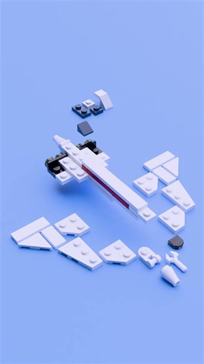 Concorde | LEGO Satisfying Build
