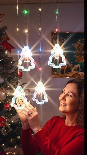 Christmas LED Fairy Light Strings, 8 Flashing Modes, Remote Control & Hooks - USB-Powered Color-Changing String Lights, Ideal for Indoor/Outdoor Holiday Decorations, Festive Lighting, Colorful Displays, Energy-Efficient Lighting, Seasonal Decorations🥰🥰🥰
