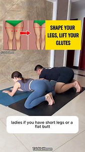 Half Frog Pose — perfect for lifting the butt and lengthening the legs. Stick with it and you’ll see visible results in just one week! 🍑🧘‍♀️ Let me know if you want an even shorter or more casual version! #GluteLift #SlimLegs #YogaAtHome #BodyToning #StretchForResults | TaiChi With Mom