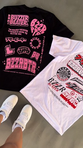 Trendy Buzzer Beater Logo Tees for Fashion Enthusiasts
