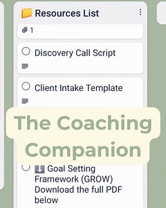 Coaching Companion Trello Planner | Session Tracker, GROW Model Prompts, Client Notes & Email Follow-up Templates - Etsy Australia