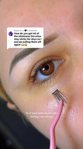 How to Apply Wispy Volume Cluster Lashes Effectively