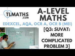 A-Level Maths: Q3-11 [SUVAT: More Complicated Problem 3]