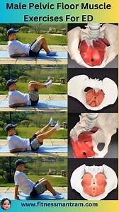 519K views · 1.3K reactions | Male Pelvic Floor Exercises for ED #malehealth #pelvichealth #erectiledysfunction #erectiledysfunctiontreatment #Kegelexercise #reelsfypシ #instareels #fb | Fitness Mantram | Facebook