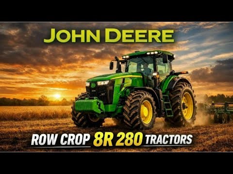 John Deere 8R 280 Tractor Review – Power, Specs & Real Performance