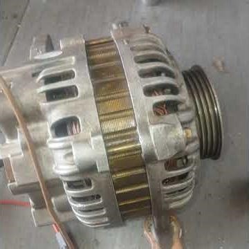 alternator voltage manual test by meter.