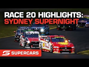 Race 20 Highlights - Bunnings Trade Sydney SuperNight | Supercars 2021