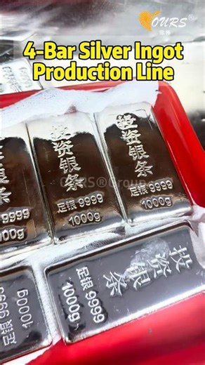 Full Process: How a Standard Silver Ingot is Made