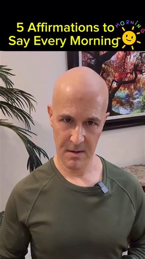 Alan Mandell on Instagram: "5 Positive Affirmations to Say Every Morning! #drmandell #affirmations #healing #morning"