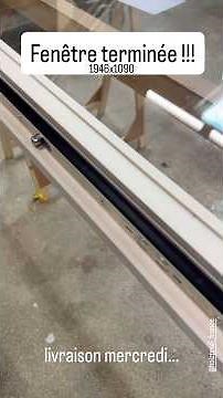 Fenêtre, pose des joints et mise en jeu #menuiserie #artisan #levigan #woodworking #holzprofi