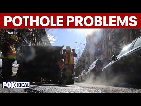 NYC 'pothole blitz': City deploys 80+ crews to fill potholes