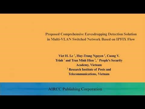 International Journal of Computer Networks & Communications (IJCNC) - Scopus, ERA Listed