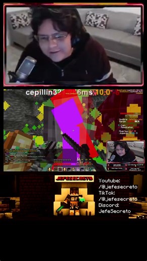 Así destruyo a todos en el servidor #minecraft #shorts