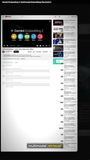 Gemini Embedding 2: Multimodal AI Embeddings Revolutionized #gemini #embedding #multimodal
