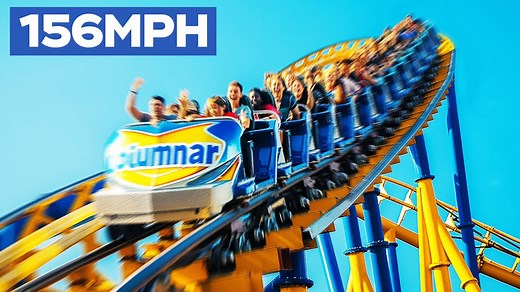 World’s Tallest, Fastest & Longest Roller Coaster Falcon's Flight Shatters Records!