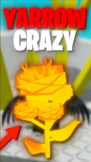 YARROW IS CRAZY IN GROW A GARDEN! #growagarden #roblox