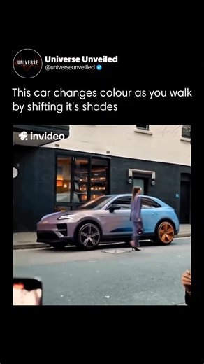 Universe unveiled on Instagram: "Some experimental cars can change color using E-Ink panels or photochromic coatings that respond to electricity, light, or temperature. Instead of traditional paint, these systems rely on microscopic pigment capsules or smart polymers, activated by sensors and software. When triggered, the surface can shift shades instantly, turning the car’s body into a controllable, display-like skin rather than a fixed finish. Automakers have unveiled prototypes where body pan