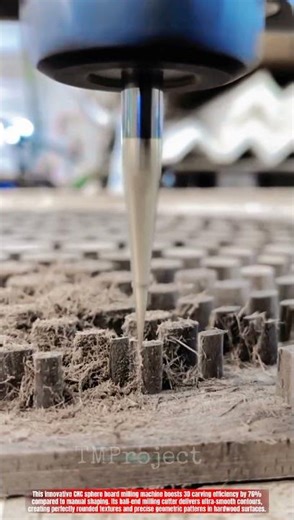 Innovative CNC Sphere Board Milling Machine: Best Precision 3D Wood Cutting System