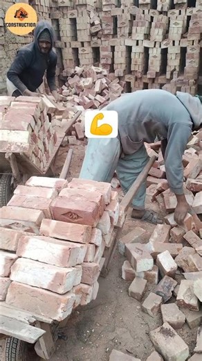 How to transfer hundred bricks in on time 🤯