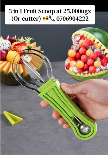 3-in-1 Fruit Cutter Review in Uganda