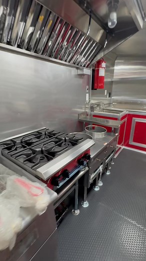Come inside a new build with us! #trailer #foodtruck #foodie #business #foodlover #chef | Mobile Concessions