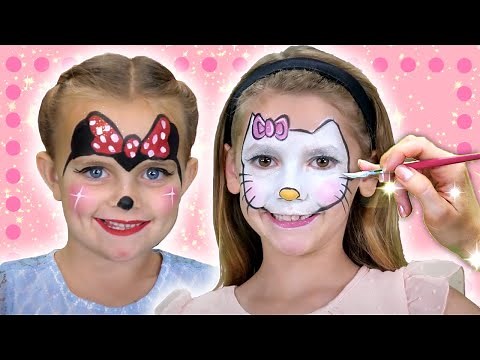 CUTE Face Paint for Girls! | Girl Face Paint Ideas | We Love Face Paint