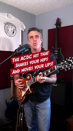 242K views · 3.5K reactions | You shook me all night long is a classic ACDC hip shaking guitar intro #guitarlesson #acdc #youshookmeallnightlong #guitartabs | Anthony Parker and the Near Life Experience | Facebook