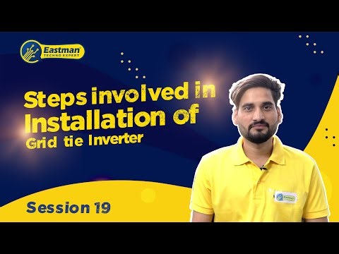 Steps Involved in Installation of Grid Tie Inverter | Techno Expert-Session 19 | Best Solar Inverter
