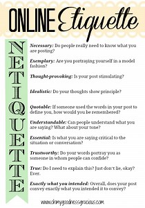 What is Netiquette?