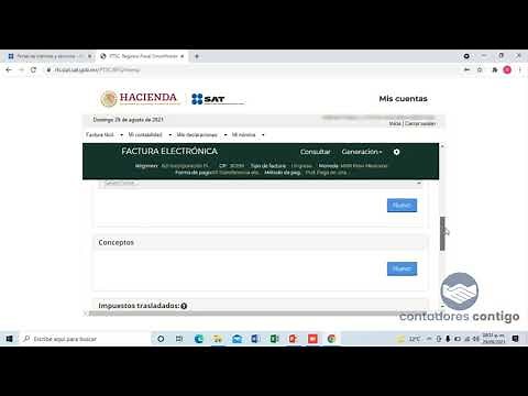 Como hacer una factura electronica gratis Portal SAT 2021
