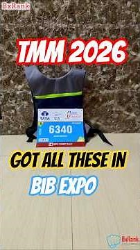 TMM 2026 Bib Collection Expo | What You Get in Tata Mumbai Marathon Expo | TMM Live Updates #bxrank