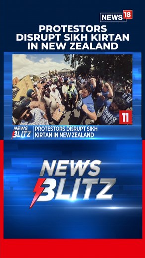 An anti-immigrant Christian group performed a haka - a traditional Maori dance - while disrupting a Sikh religious procession in South Auckland, New Zealand, on Saturday, December 20. #NewZealand #SouthAuckland #Haka #SikhCommunity #ViralVIdeo | News18