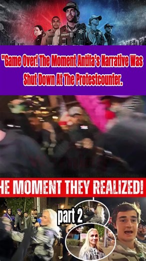 Part 2: Game Over! The Moment Antifa's Narrative Was Shut #usa #foryou #us #foryour #cops