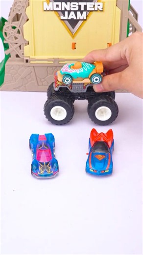 Hot Wheels Crescendo & Superman Character Car Satisfied ASMR Collection #hotwheels #toys