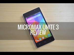 Micromax Unite 3 (Q372) Review | Techniqued