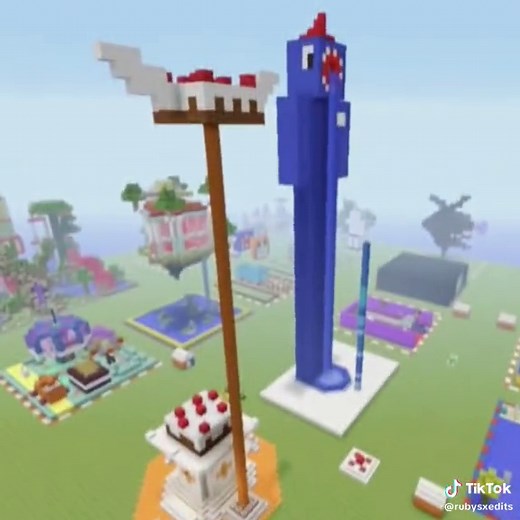 Stampy and iBallisticSquid Building Time Competition