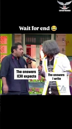 The Answer ICAI Expect.... #catestseries #memes #shorts