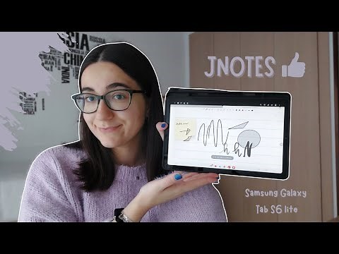 JNOTES: BUENA APP para APUNTES DIGITALES ✍🏻 || Samsung Galaxy Tab S6 lite