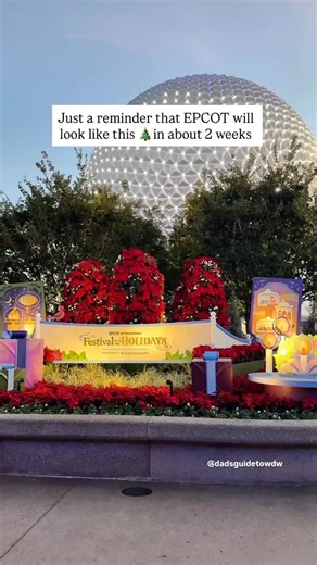 1K views · 3K reactions |  Christmas EPCOT ✨ Follow  @dadsguidetowdw for Disney Magic, memes, tips, reviews and more!  #disneyworld #disneyvacation #disneyplans #disneyplanning #disneypark #disneyholiday #disneyfamily #disneylove #disneyside #disneyblog | Dad's Guide to WDW | Facebook