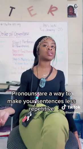 Learning Pronouns and Antecedents with Flocabulary Rap