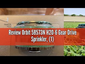 Review Orbit 58573N H2O-6 Gear Drive Sprinkler, (1)