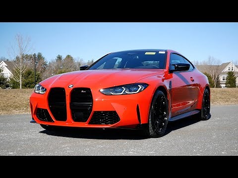 2021 BMW M4 Competition Review - Start Up, Revs, and Test Drive